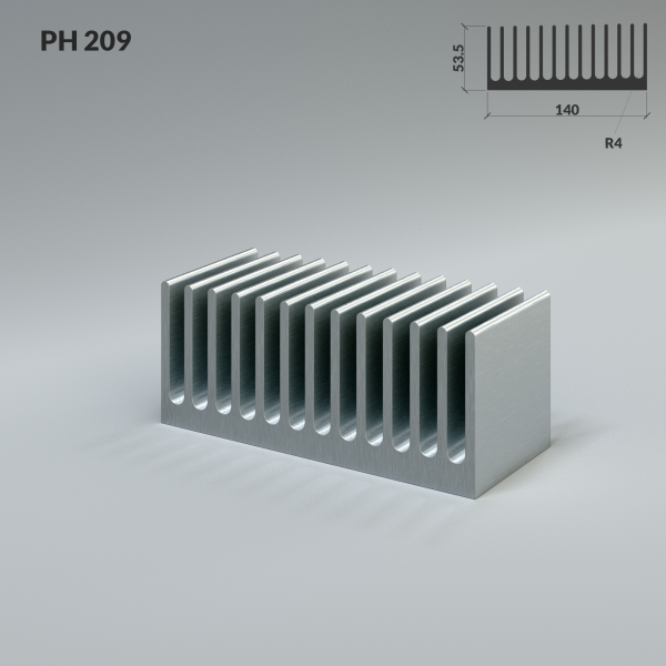 Heat sink PH 209