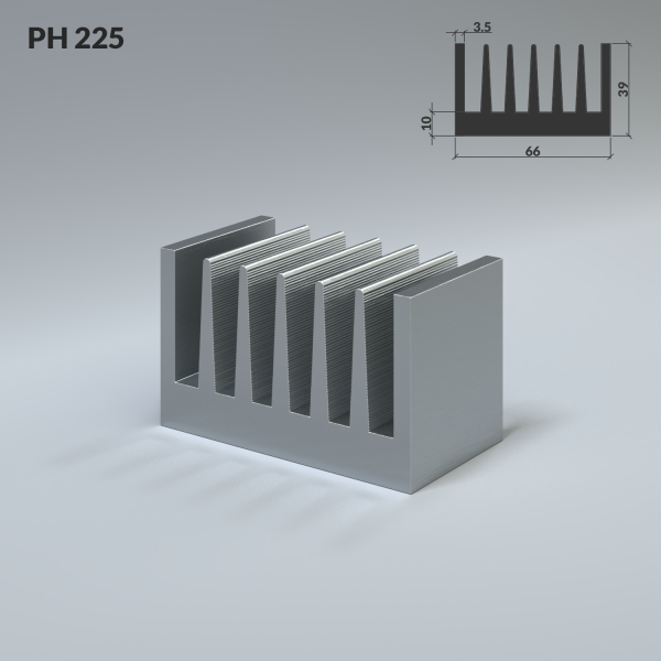 Heat sink PH 225