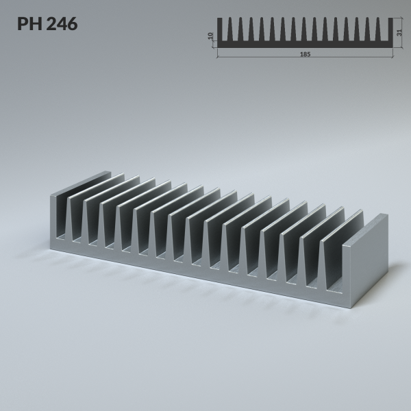 Heat sink PH 246