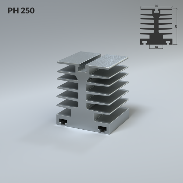 Heat sink PH 250