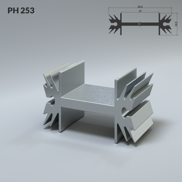 Heat sink PH 253