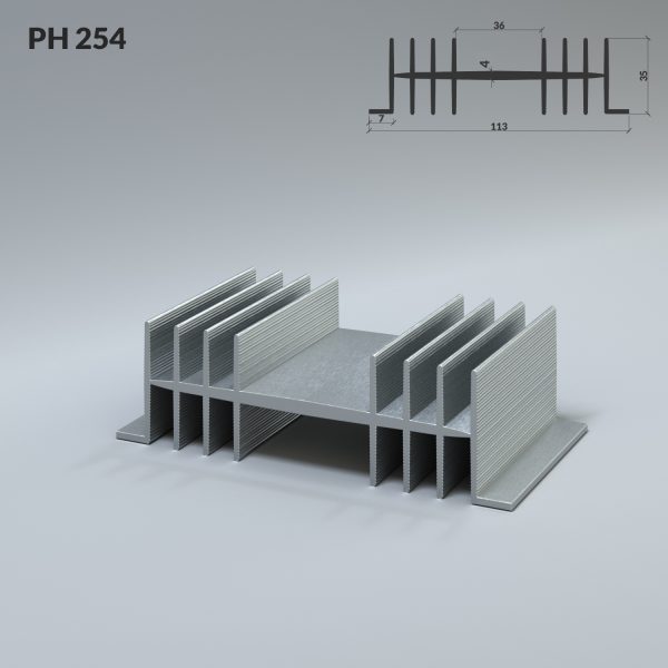 Heat sink PH 254