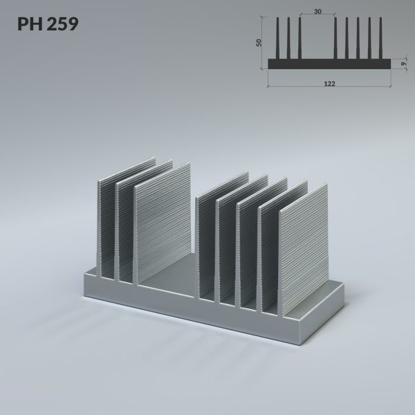 Heat sink PH 259